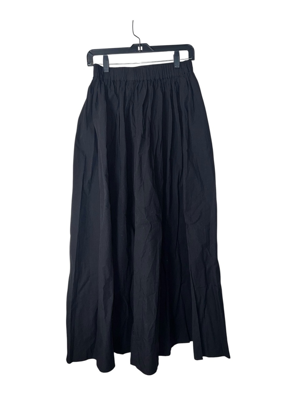 Commense Black Cotton Maxi Skirt NWT Size Medium - Picture 3 of 8